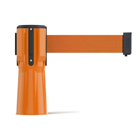 Retractable Belt Barrier Cone Mount Orange Case 7.5ftOrange Belt